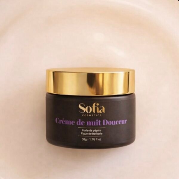 Crème de Nuit Régénérante à la Figue de Barbarie Sofia Cosmetics